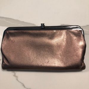 Hobo International Lauren wallet clutch bronze